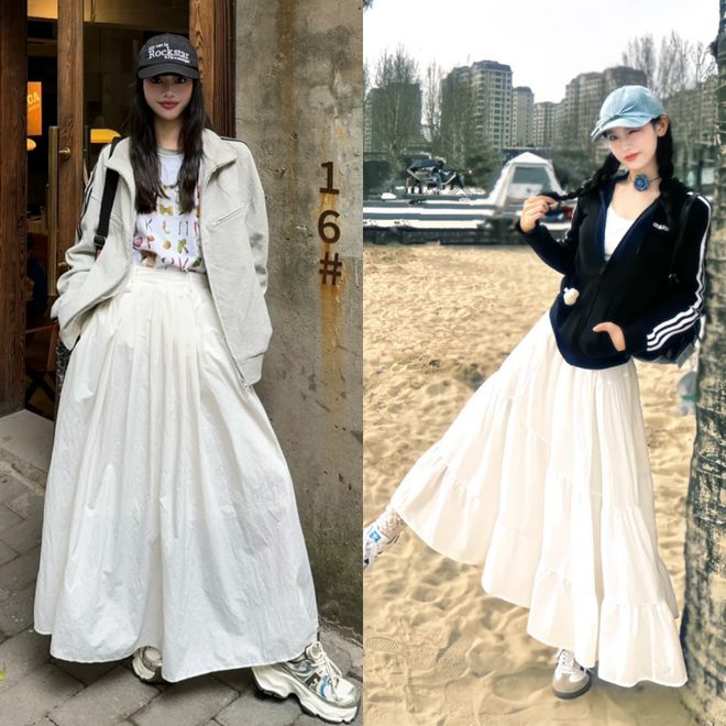 西装+运动鞋？裙子+棒球服？2025“运动休闲风”混搭太绝了(图3)